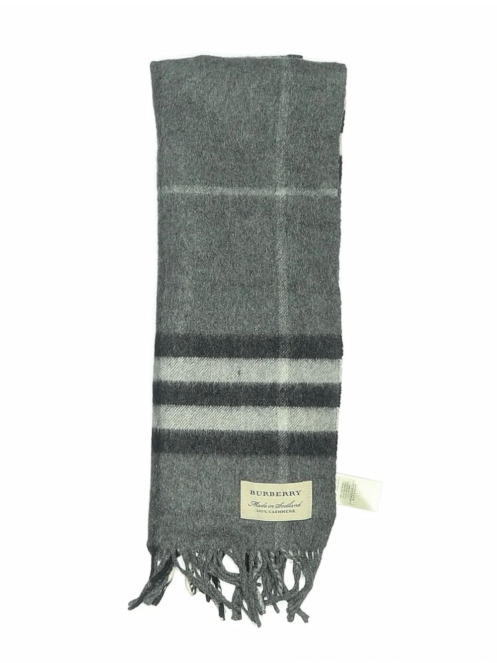 Burberry check cashmere scarf